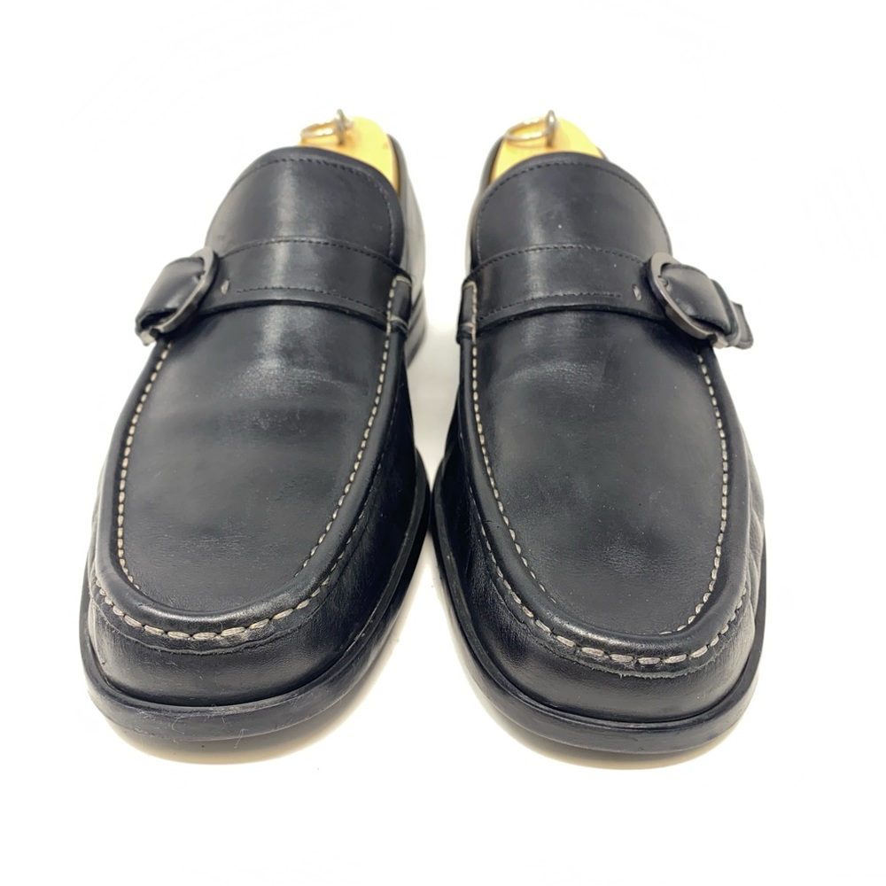 ❤️Salvatore Ferragamo Black “Navarro” Loafers. - Picture 2 of 11